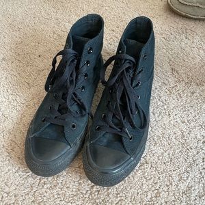 Converse All Star Black Hightops